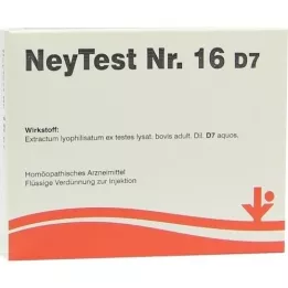 NEYTEST Nr.16 D 7 Ampullen, 5X2 ml