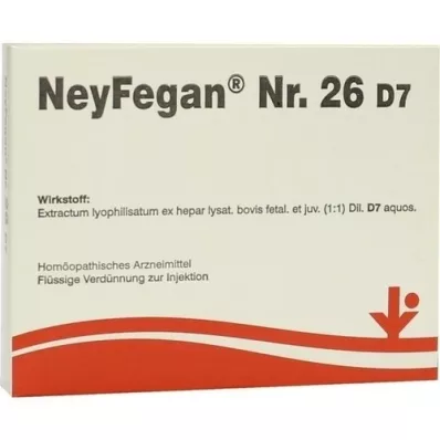 NEYFEGAN Nr.26 D 7 Ampullen, 5X2 ml