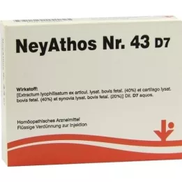 NEYATHOS Nr.43 D 7 Ampullen, 5X2 ml