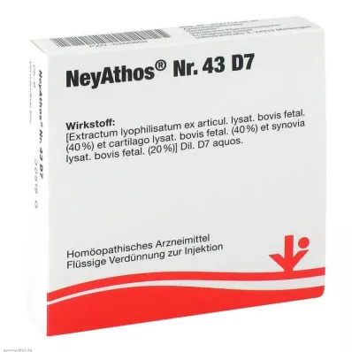 Neyathos Nr.43 D 7 Ampullen, 5X2 ml