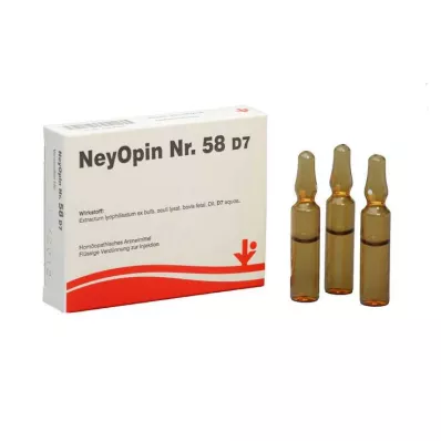 Neyopin Nr.58 D 7 Ampullen, 5X2 ml
