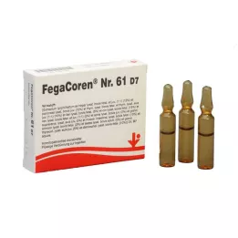 FEGACOREN Nr.61 D 7 Ampullen, 5X2 ml