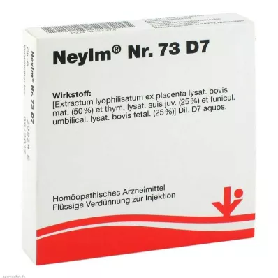 Neyim Nr.73 D 7 Ampullen, 5X2 ml