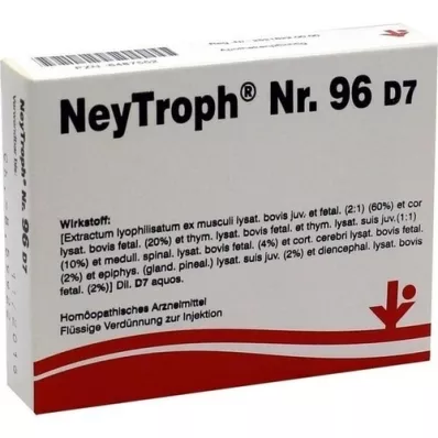 NEYTROPH Nr.96 D 7 Ampullen, 5X2 ml