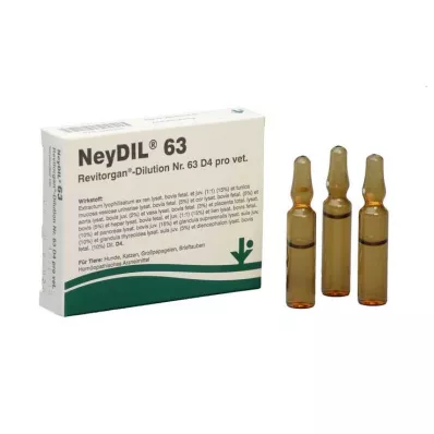 NEYDIL Nr.63 Revitorgan Dil.D 4 pro Ampullen vet., 5X2 ml NEYDIL Nr.63 Revitorgan Dil.D 4 pro Ampullen vet., 5X2 ml
