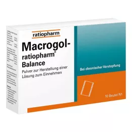Macrogol ratiopharm Balance Pulver zur H.e.Lösung zum Einnehmen, 10 St