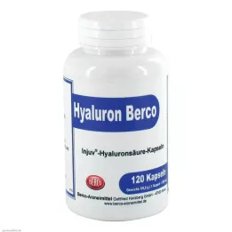 HYALURON BERCO Injuv Kapseln, 120 St