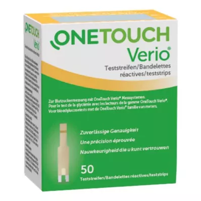 ONE TOUCH Verio Teststreifen, 50 St ONE TOUCH Verio Teststreifen, 50 St