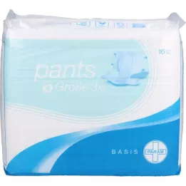 PARAM Pants Basis Gr.3 XL, 16 St
