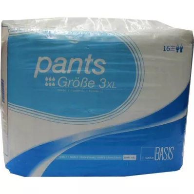 Param Pants Basis Größe 3 XL, 16 St