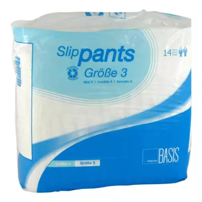 Param Slip Pants Basis Größe 3 (14 stk)