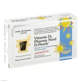VITAMIN D3 PHARMA Nord 20 μg Kapseln, 120 St