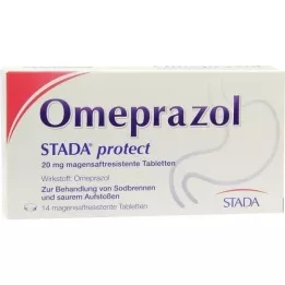 OMEPRAZOL STADA protect 20 mg magensaftr.Tabletten, 14 St