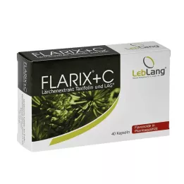 FLARIX+C Lärchenextrakt Taxifolin Kapseln, 40 St