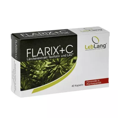 Flarix + C Lärchenextrakt Taxifolin Kapseln, 40 St