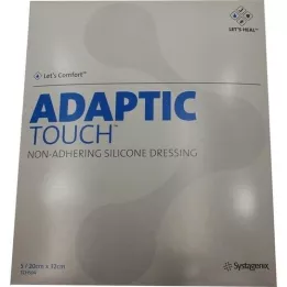 ADAPTIC Touch 20x32 cm nichthaft.Sil.Wundauflage, 5 St