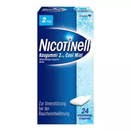 NICOTINELL Kaugummi Cool Mint 2 mg, 24 St