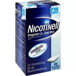 NICOTINELL Kaugummi Cool Mint 2 mg, 96 St