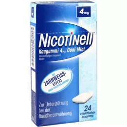 NICOTINELL Kaugummi Cool Mint 4 mg, 24 St