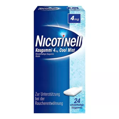 NICOTINELL Kaugummi Cool Mint 4 mg, 24 St