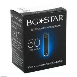 BGSTAR Teststreifen, 50 St