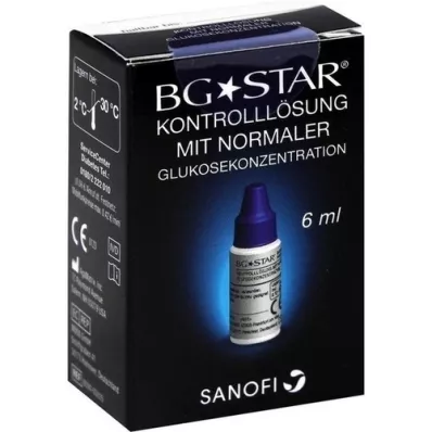 BGSTAR Kontrolllösung normal, 6 ml