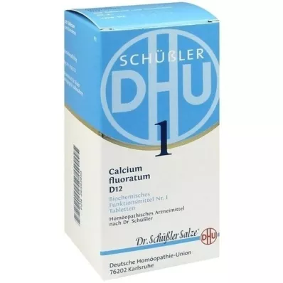 BIOCHEMIE DHU 1 Calcium fluoratum D 12 Tabletten, 420 St