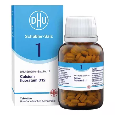 BIOCHEMIE DHU 1 Calcium fluoratum D 12 Tabletten, 420 St BIOCHEMIE DHU 1 Calcium fluoratum D 12 Tabletten, 420 St