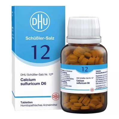 BIOCHEMIE DHU 12 Calcium sulfuricum D 6 Tabletten, 420 St