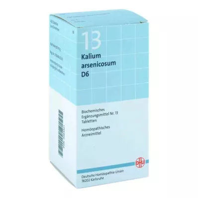 Biochemie Dhu 13 Kalium arsenicosum D6 Tabletten (420 stk)