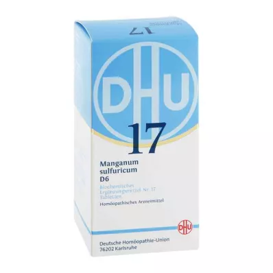 BIOCHEMIE DHU 17 Manganum sulfuricum D 6 Tabletten, 420 St BIOCHEMIE DHU 17 Manganum sulfuricum D 6 Tabletten, 420 St