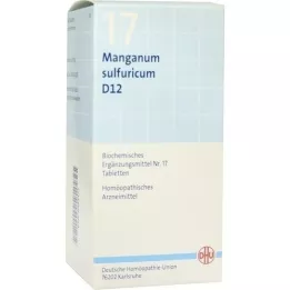 BIOCHEMIE DHU 17 Manganum sulfuricum D 12 Tabl., 420 St