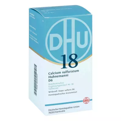 BIOCHEMIE DHU 18 Calcium sulfuratum D 6 Tabletten, 420 St BIOCHEMIE DHU 18 Calcium sulfuratum D 6 Tabletten, 420 St