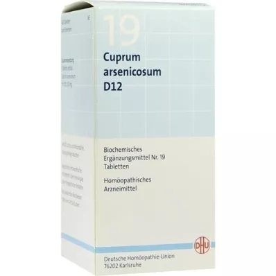 BIOCHEMIE DHU 19 Cuprum arsenicosum D 12 Tabletten, 420 St