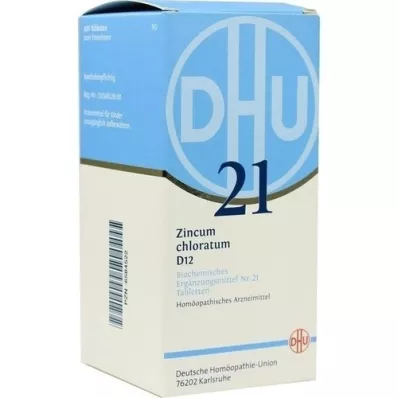 BIOCHEMIE DHU 21 Zincum chloratum D 12 Tabletten, 420 St