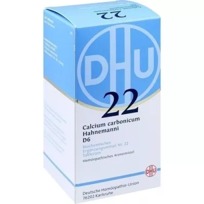 BIOCHEMIE DHU 22 Calcium carbonicum D 6 Tabletten, 420 St