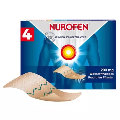 NUROFEN 24-Stunden Schmerzpflaster 200 mg, 4 St