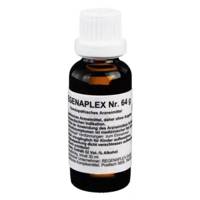 REGENAPLEX Nr.64 g Tropfen, 30 ml