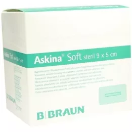 ASKINA Soft Wundverband 5x9 cm steril, 50 St