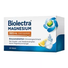 BIOLECTRA Magnesium 365 mg fortissimum Zitrone, 20 St