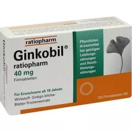 GINKOBIL-ratiopharm 40 mg Filmtabletten, 120 St