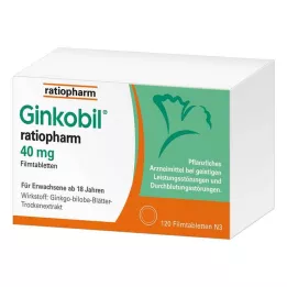 GINKOBIL-ratiopharm 40 mg Filmtabletten, 120 St