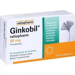 GINKOBIL-ratiopharm 80 mg Filmtabletten, 120 St