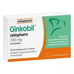 GINKOBIL-ratiopharm 120 mg Filmtabletten, 30 St