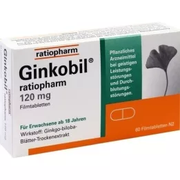 GINKOBIL-ratiopharm 120 mg Filmtabletten, 60 St