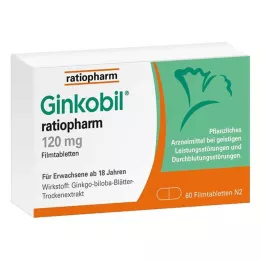 GINKOBIL-ratiopharm 120 mg Filmtabletten, 60 St