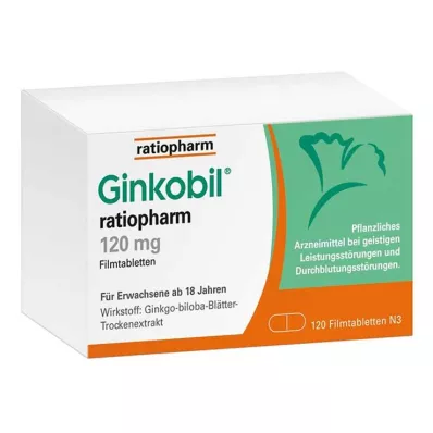GINKOBIL-ratiopharm 120 mg Filmtabletten, 120 St