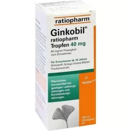 GINKOBIL-ratiopharm Tropfen 40 mg, 100 ml