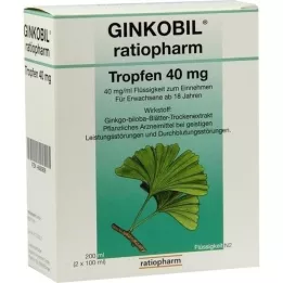 GINKOBIL-ratiopharm Tropfen 40 mg, 200 ml