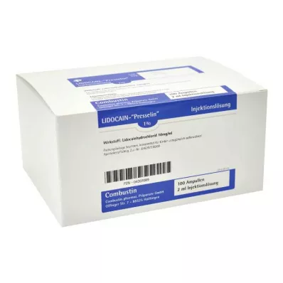 LIDOCAIN PRESSELIN 1% Injektionslösung, 50X2 ml